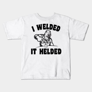 Welding Kids T-Shirt